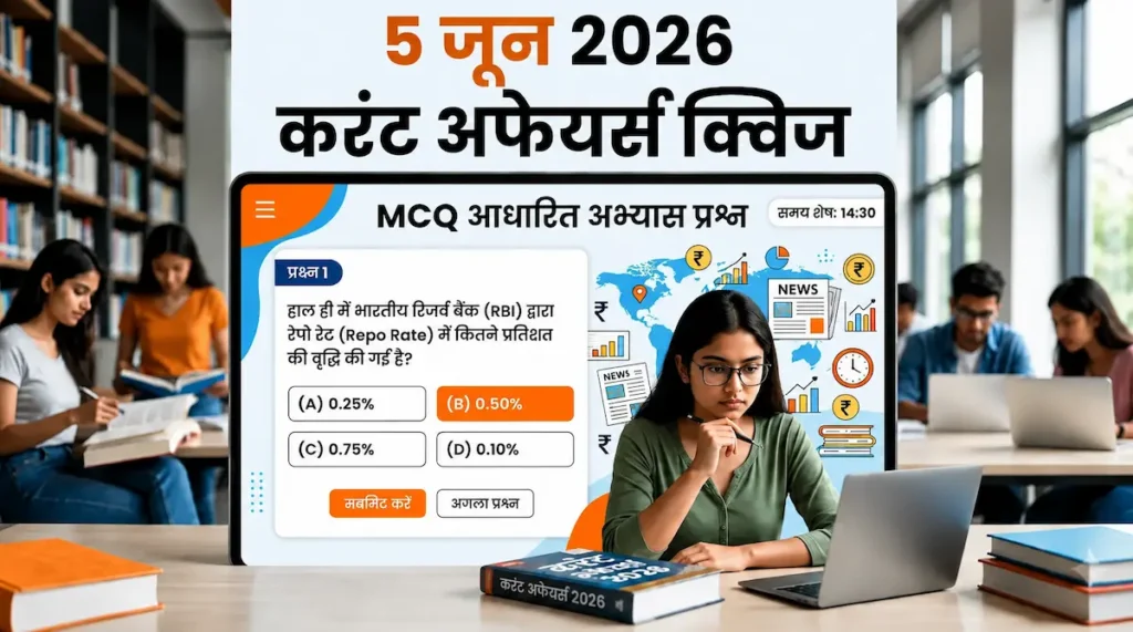 5 June 2026 Current Affairs in Hindi
